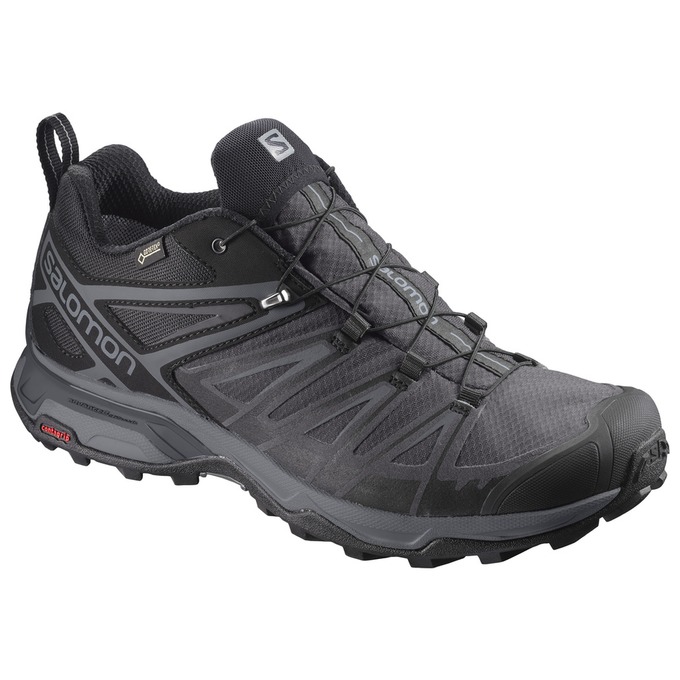 SALOMON X ULTRA 3 GTX® Philippines - Men's Hiking Shoes - Black | 684073-CVS